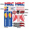 Motorcycle Body Stickers Modification Accessories for HONDA CBR Series Decals Reflective Helmet Fuel Tank Decor Wheel Stickers KP5 yzpf8