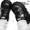 Autumn New Fashion Girl Versatile Sweet Cool Style Mary Jane Weird Poker High Heels