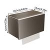 Wall-Mounted Bathroom Tissue Box Waterproof Paper Towel Holder  Kitchen Supplies