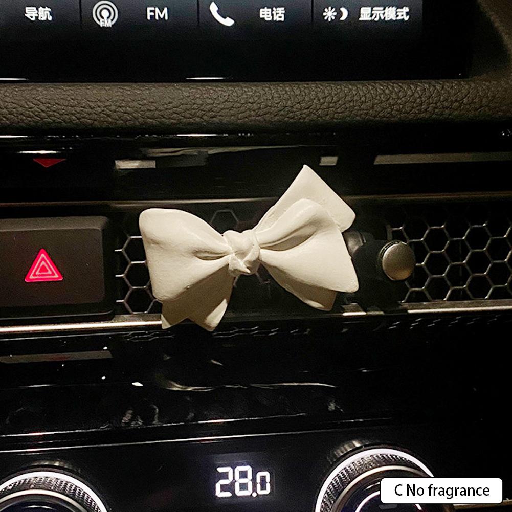 

Автомобильный освежитель воздуха держатель в форме медведя-банта гипсовый ароматный камень автомобильный освежитель воздуха зажим для духов для автомобиля A No fragrance