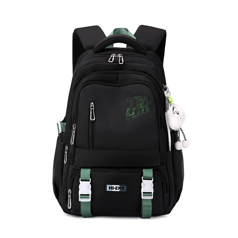 ZIRANYU Student Waterproof Spine-Protection Backpack Single Bag