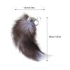 -Fur Fluffy Keychain Pendant Simulated Fur Design Soft Touch Hold Pendant For Students Backpack Decoration