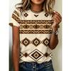 3D Printed Women's Short-sleeve T-shirt, Plus-size Women's Clothing, Fashionable and Versatile, Casual, Everyday Wear