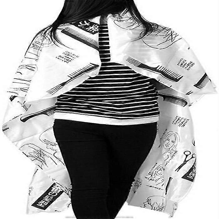Durable Hairdressing Cape for Haircuts & Dyeing - Professional Salon Apron, Easy to Clean, Full Coverage