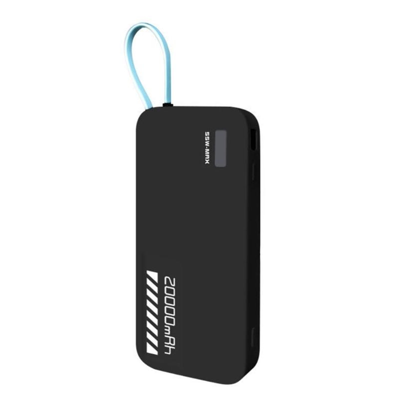 Silicone Skin Protective Case for CP25 20000mAh Mobile Power 55W Scratchproof Housing Shell Cover Flexible Sleeve