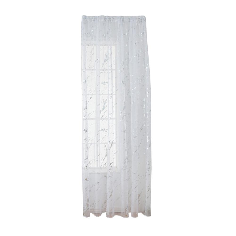 DYS Home Decor Mable Grain Drape Balkon Okno Tulle Voile Sheer Curtain