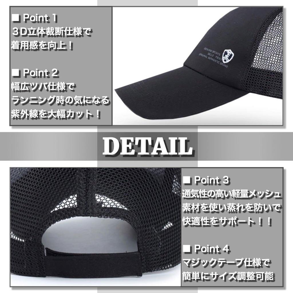 ONE LIMITATION CP048 Mesh for Running and Men and Women (01.Navy) Cap, Stylish, Sports,