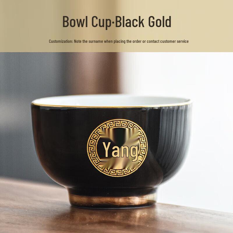 Personalized Ceramic Master Tea Cup with Surnames