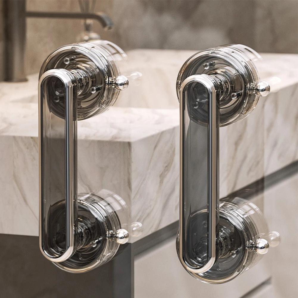 For Bathroom For Sliding Doors Reusable Suction Cups Suction Cup Door Handles Shower Safety Waterproof Shower Suction Handles