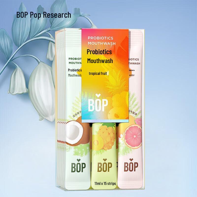 

bop Probiotic Strip Mouthwash