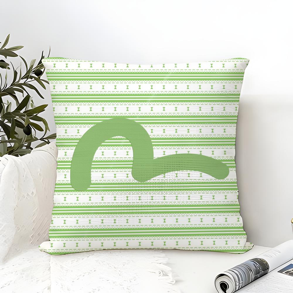 Jpop Denim EeeeeVISU Pillow Case Cotton Linen Fabric Square Zipper Pillowcase Home Decorative Living Room