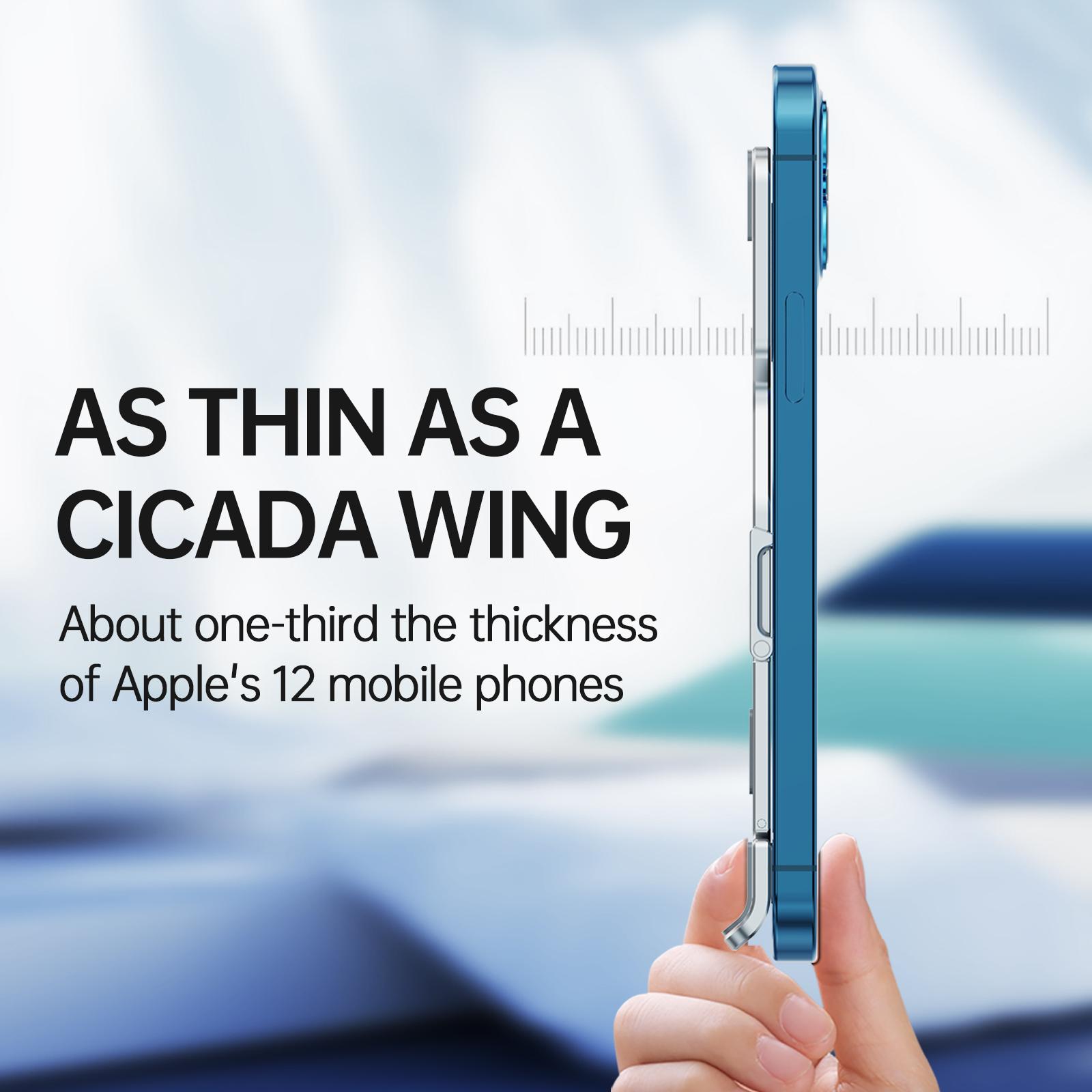 

Portable Foldable Aluminum Alloy Cell Phone Holder Adjustable Desktop Phone Bracket Stand Silver