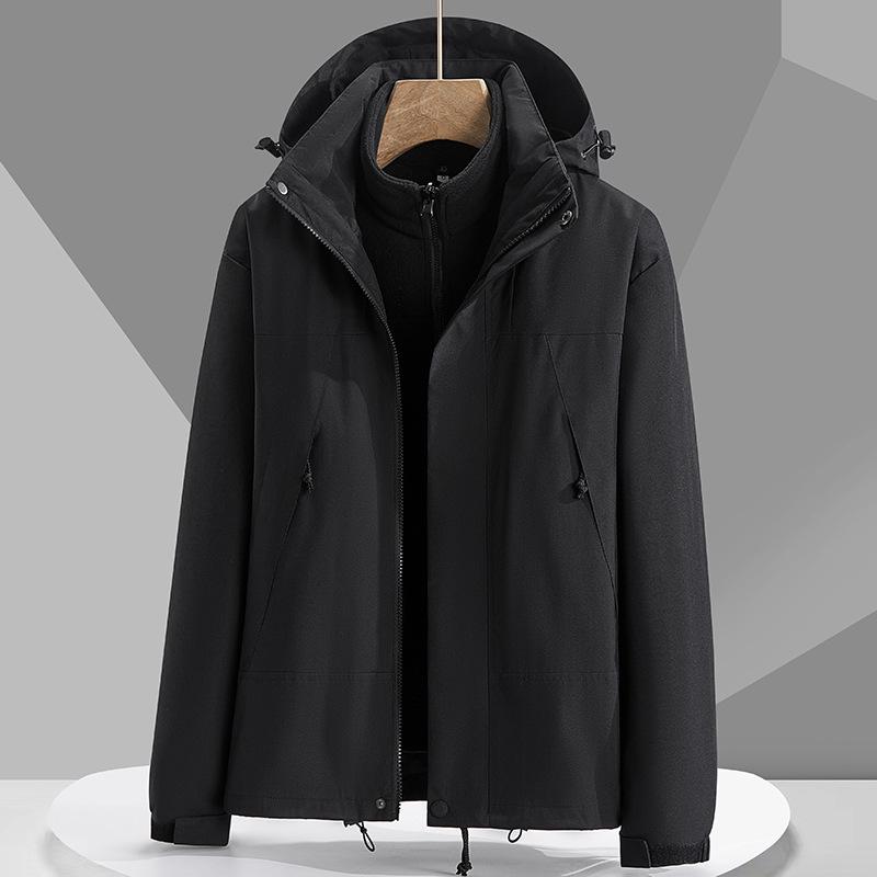 Men's & Women's 3-in-1 Detachable Outdoor Waterproof Jacket