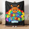 1pc SPRUNKI5 Blanket, Gift, for Men and Women, Soft Blanket, Good for Sofa Bed Couch Travel, Lightweight Flannel Blanket