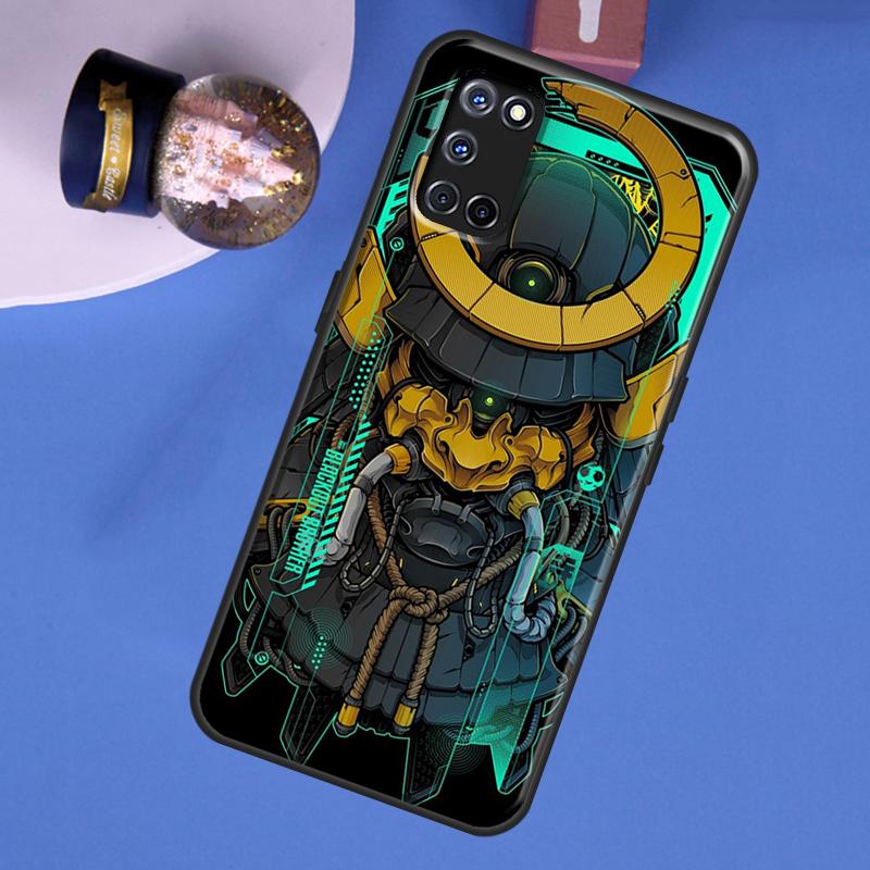 Hannya Demon Oni Phone Case For Oppo A15 A17 A40 A60 A80 A91 A74 A94 A54 A57S A18 A38 A58 A78 A98 A16 A76 A96