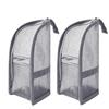 1/2PC EVA Mesh Cosmetic Bag Female Portable Travel Toiletry Bag  Toothbrush Makeup Organizer Standing Storage Pouch Wash Pack