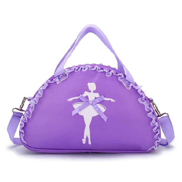 Girl Ruffle Lace Ballet Dance Bag Cute Handbag Crossbody Shoulder Bag Backpack