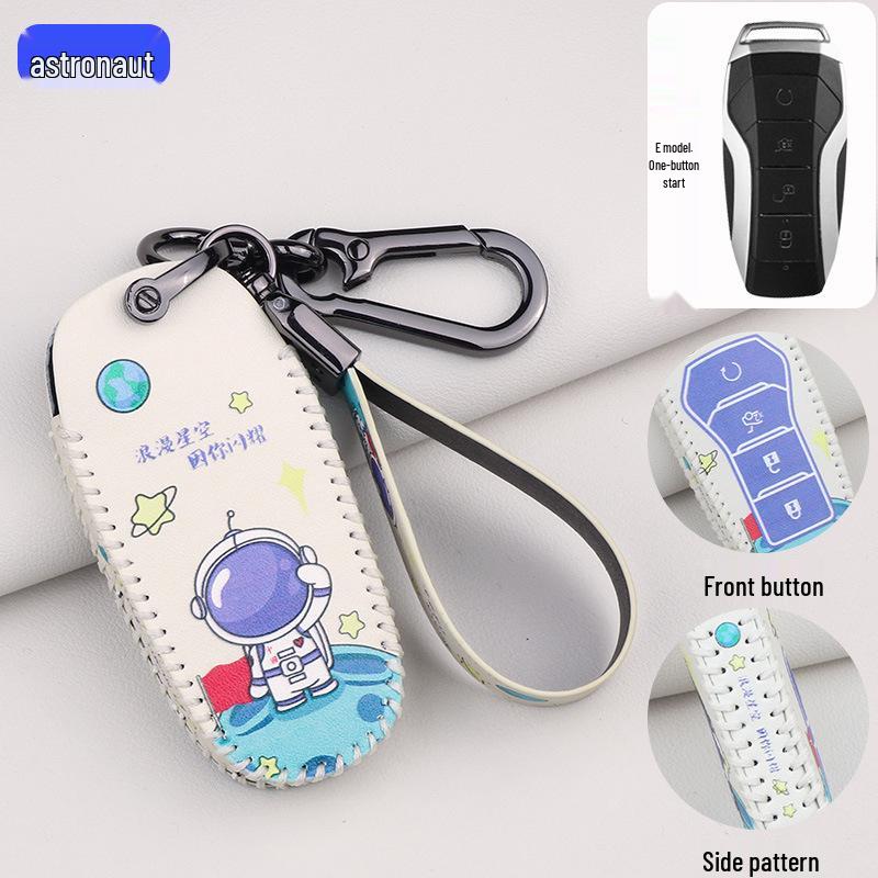 Compatible Key Case for BYD Song Pro, F3, Tang S6, Qin, Song Max, Yuan Plus, and Surui Car Remotes.