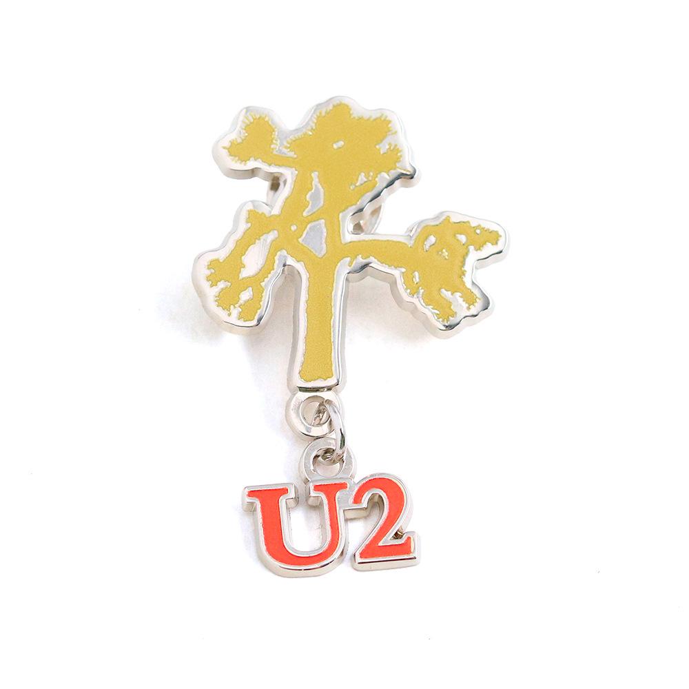 U2 Joshua Tree Album Enamel Pin - Rock Band Fan Badge