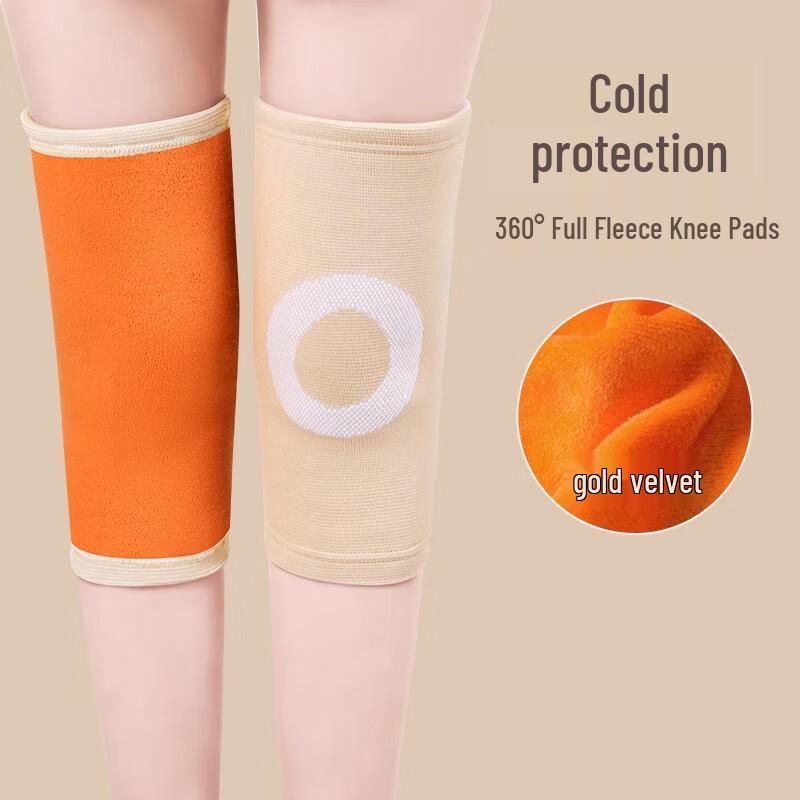 Fleece-Lined Thermal Knee & Leg Warmers EU 38