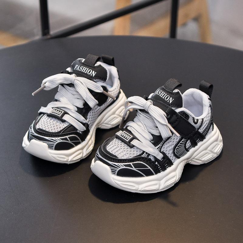 Kindersneaker Frühjahr Neuheiten, Leichte Freizeit-Vielseitige Doppelfell-Schuhe mit Weichsohle & Klobige Dad-Schuhe (Unisex).