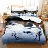 3D Cartoon Ben10 Duvet Cover with Pillow Cover Bedding Set  Single Double Twin Full Queen King Size Bed Set for Bedroom Decor