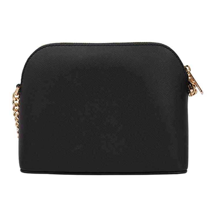 Michael Kors MK Jet Set Travel Letter Logo Chain Commuter Shell Bag Crossbody Shoulder Bag Women Bags Black 35F1GTVC6T-BLACK