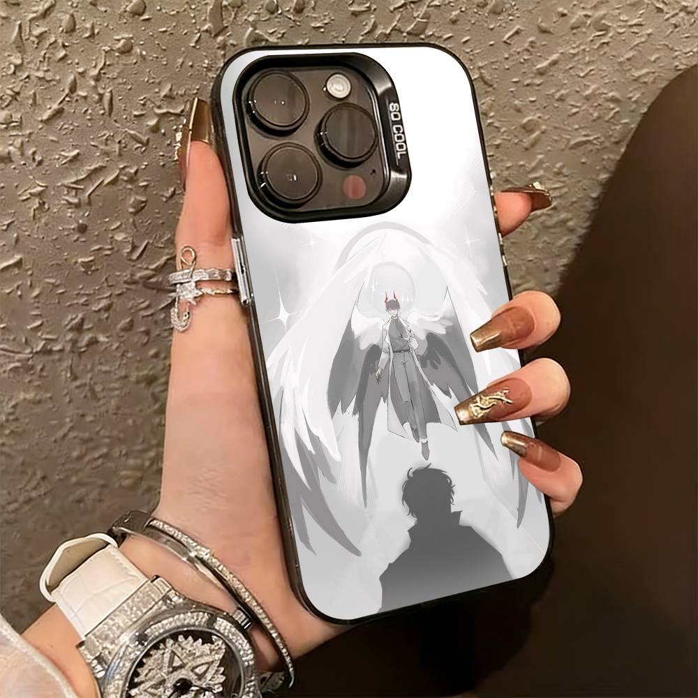 

Чехол для телефона ORV Y-Yoo J-Joonghyuk для iPhone 17,16,15,14,13,12,11 Plus,Pro Max,XS, Цветной Серебристый Чехол для телефона Funda Cover iPhone14ProMax
