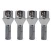 4x Bilhjulbolter Muttere M12X1.5 17mm Sekskant For BMW 1 3 5 6 7 Serie Z1 Z3 Z4 X1 X5 Mini E82 E88 E90 E92 E93 E39 E60 E65 E89