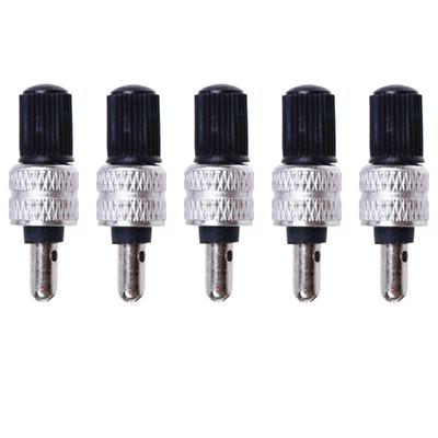 Bicycle Bug Rubber Unnecessary Super Valve English Style Bicycle Aluminum Alloy Cap Long Lasting Air Special Valve for Bicycle Easy Replacement Black