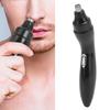 Nose Hair Trimmer Rechargeable Double Blades Multifunctional Portable Electric Facial Hair Trimmer