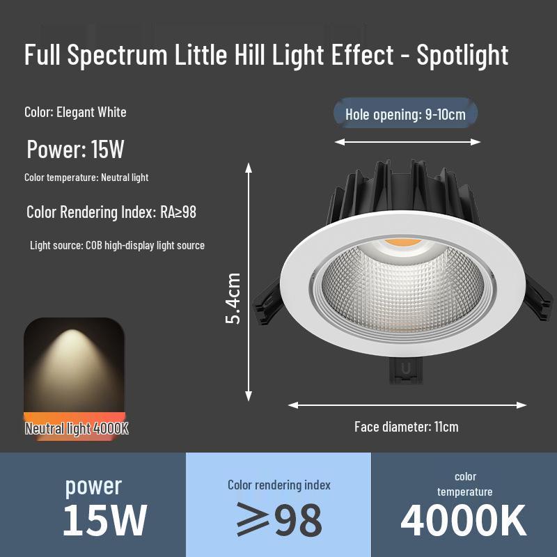 Recessed Super Bright Ceiling Downlight for Home and Commercial Spaces