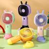 Southeast Asia Mini Cartoon USB Rechargeable Handheld/Desk Fan
