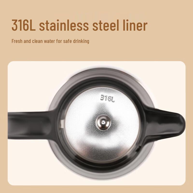 THERMOS Stainless Steel Insulated Kettle 1.5L