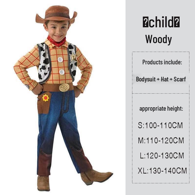 Kids Buzz Lightyear Denim Jumpsuit Hoodie - Cartoon Anime Character Halloween Costume Small