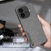 Luxe Feel Nubuck Leather Full-Wrap Phone Case for Vivo iQOO Series