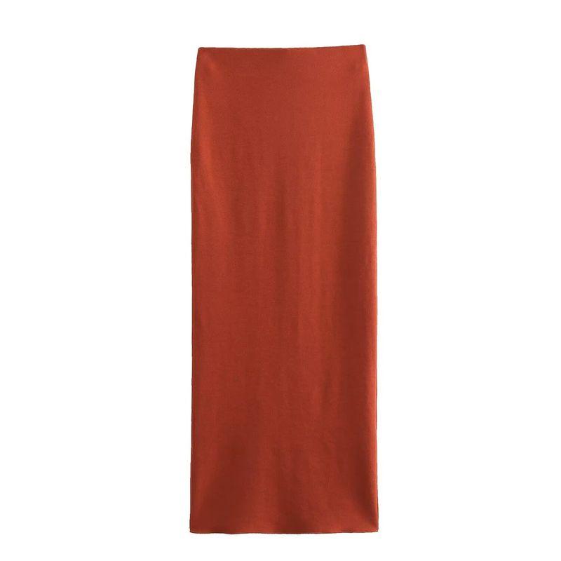 Kaslead New Arrival Women's Clothing Fashion Style Decorated Row Button Knitting Vest Skirt 5584664 5584665