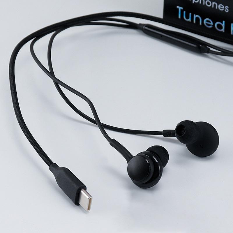 Convenient Wired Listening with Type C Headphones for Samsung For Galaxy