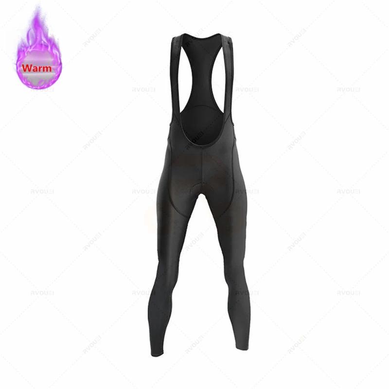 Thermal Fleece Cycling Jersey Set, Racing Bike Suit, Mountain Bicycle Clothing, New Team, Winter Velvet Warm Cycling Clothing Suit Set
