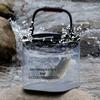 Transparent Folding EVA Fish Keeper Bucket for Camping and Fishing