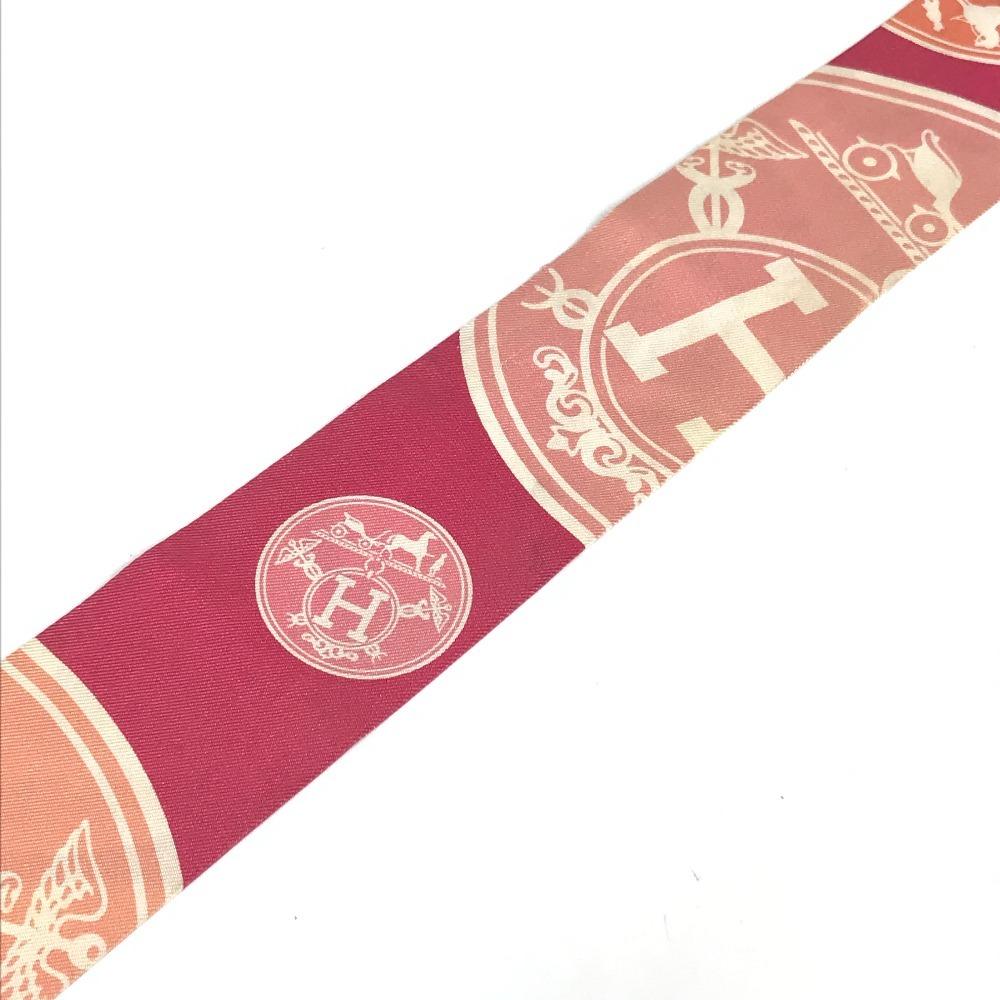 Hermes Twilly Scarf Silk Pink