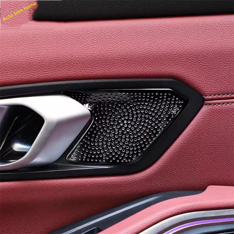 For BMW 3 Series G20 2024 Inner Door Handle Clasing Catch Bowl Decoration Frame Cover Trim Accessories