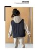 Girls' and Boys' Reversible Down Cotton Vest - Warm, Thickened for Autumn and Winter