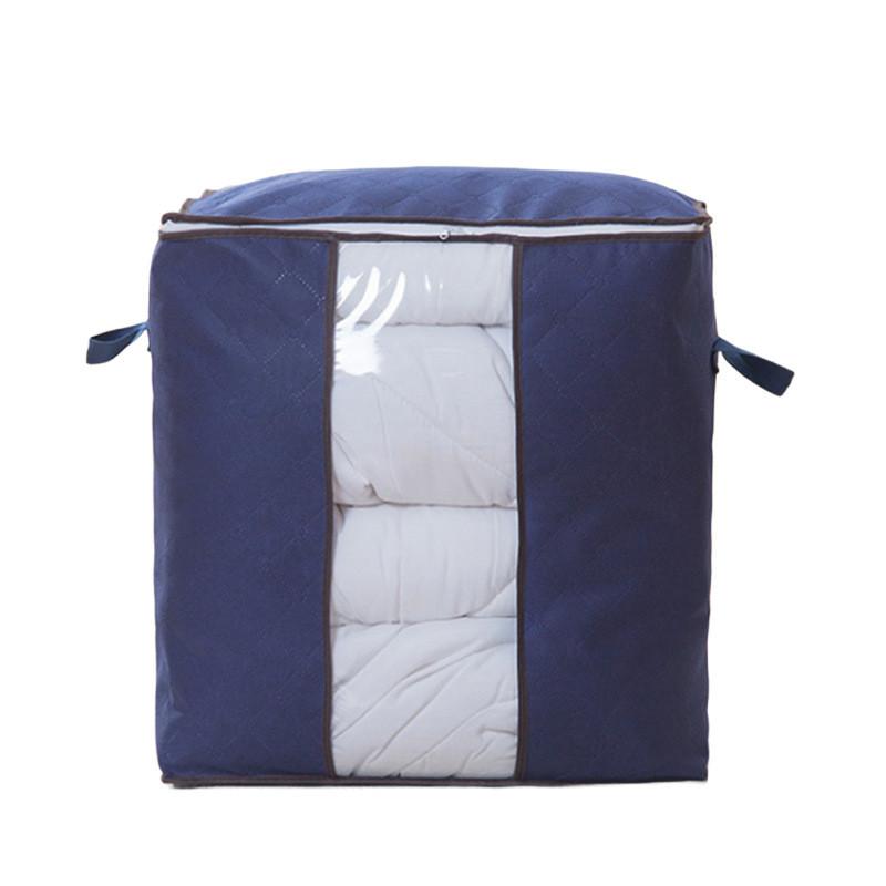 

Moisture Extra Large Proof Storage Bag Clothes Quilts Luggage Move Home Storage 50cm синий