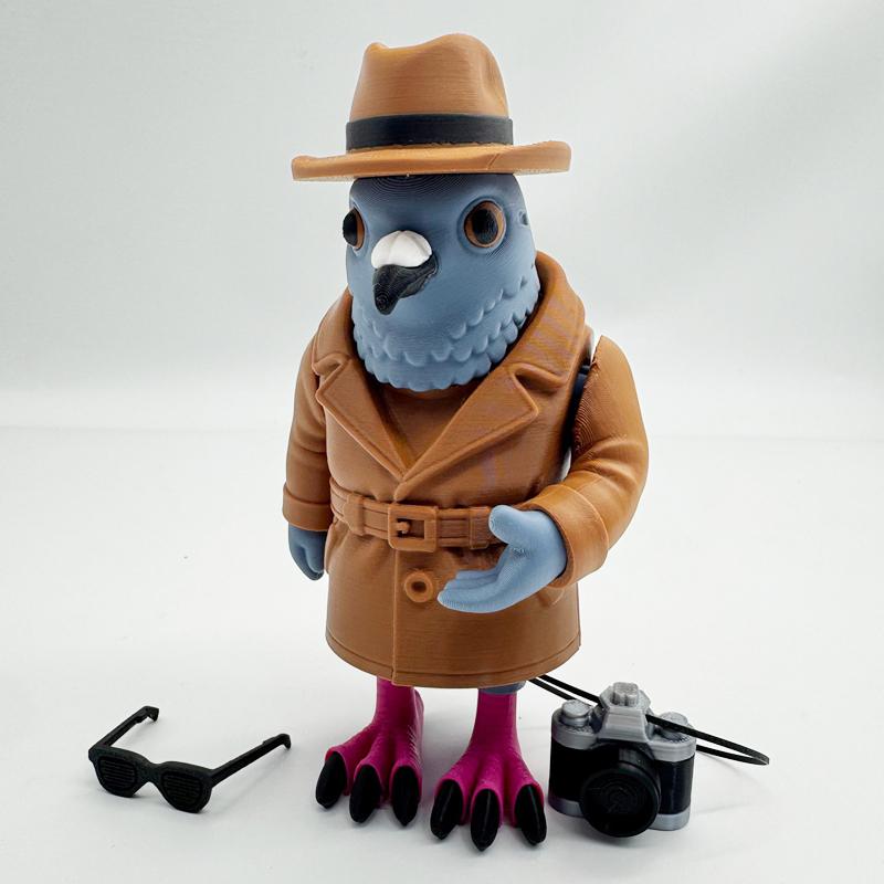 New Italian Brainrot Figurine Funny 3D Printed Matteo Brainrot Spioniro Golubiro Garam Mararam Desk Ornaments Novelty Gifts