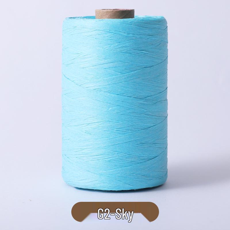 Cotton Raffia Yarn for Crocheting and Knitting Summer Hats and Bags