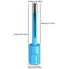 5 Segment Diamantine Coated Hole Opener Drill Bit M10 Thread for Granite Marble Tile Ceramic Smooth Vibration Reduction