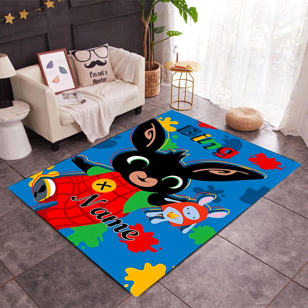 Friends Adventure Customize Your Name Floor Mat Design for Living Rooms Balcony Playrooms Kitchen Antislip Carpet Anime Office Decor Spiritual Gift