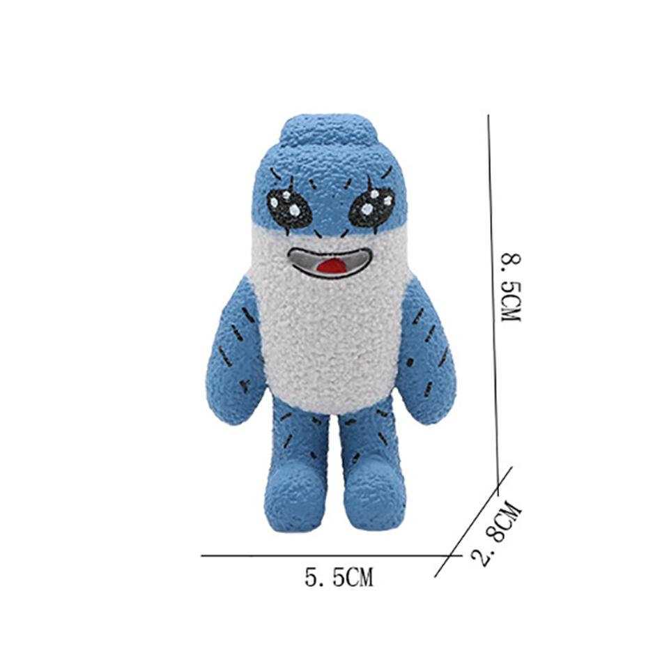 9cm Nová Hra Ukradni Mozkovou Hnilobu č.9 Dům Figurka 6ks/Sada Dekorace Sbírka Narozeninové Dárky Hračky pro Děti Halloween Vánoce
