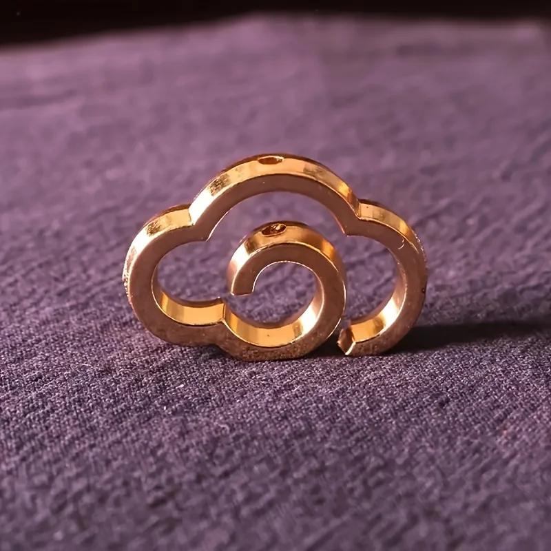 1pc Antique Chinese Cloud Shape Incense Sticks Holder Enhance Your Sense of Calm and Relaxation (Without Incense)